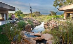 Earth Lodge Water Feature (1)