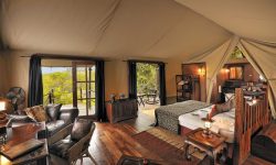 Bedroom at Serengeti Migration Camp