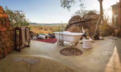 Honeymoon suite bathroom